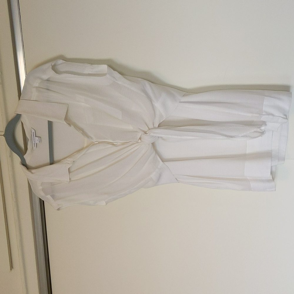 Diane von Furstonberg white dress